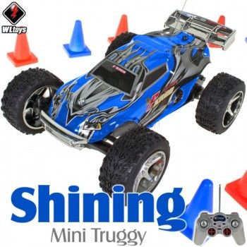 WLTOYS (WL-2019-B) Shining Mini Truggy RTR (Blue) - 49MHz